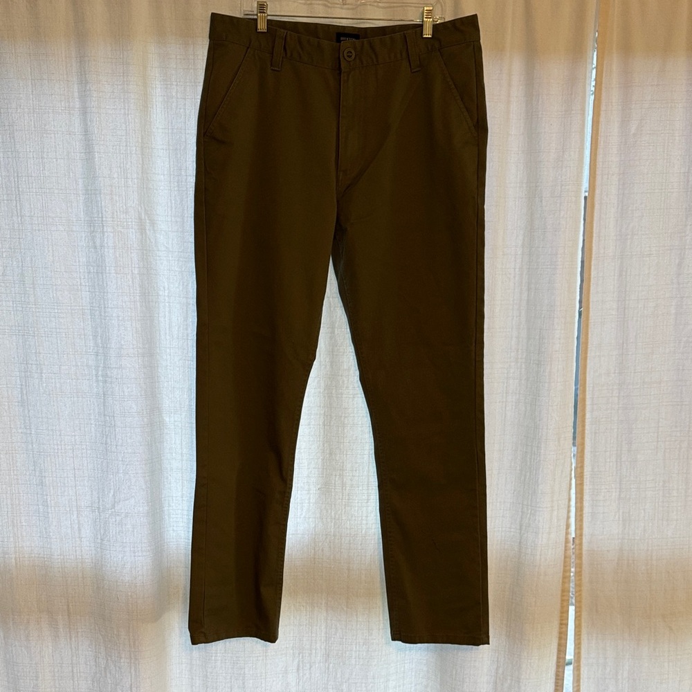 Men's olive pants